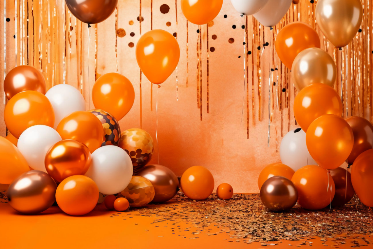 orange balloon orange balloon