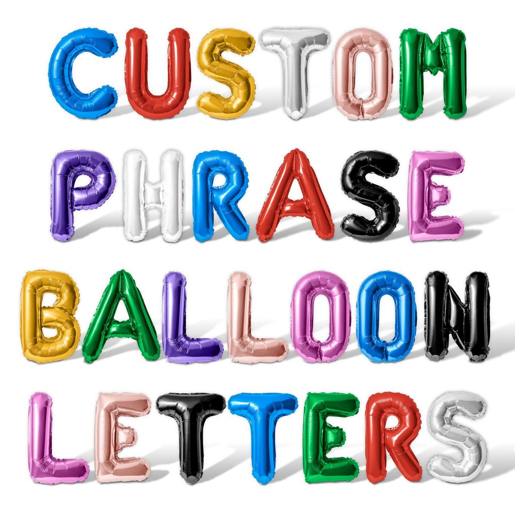 Personalized Balloon Messages – The New Trend in Custom Event Decor