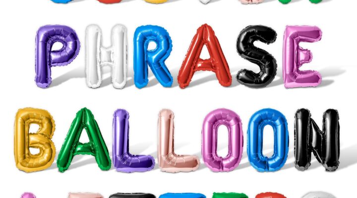 Personalized Balloon Messages – The New Trend in Custom Event Decor