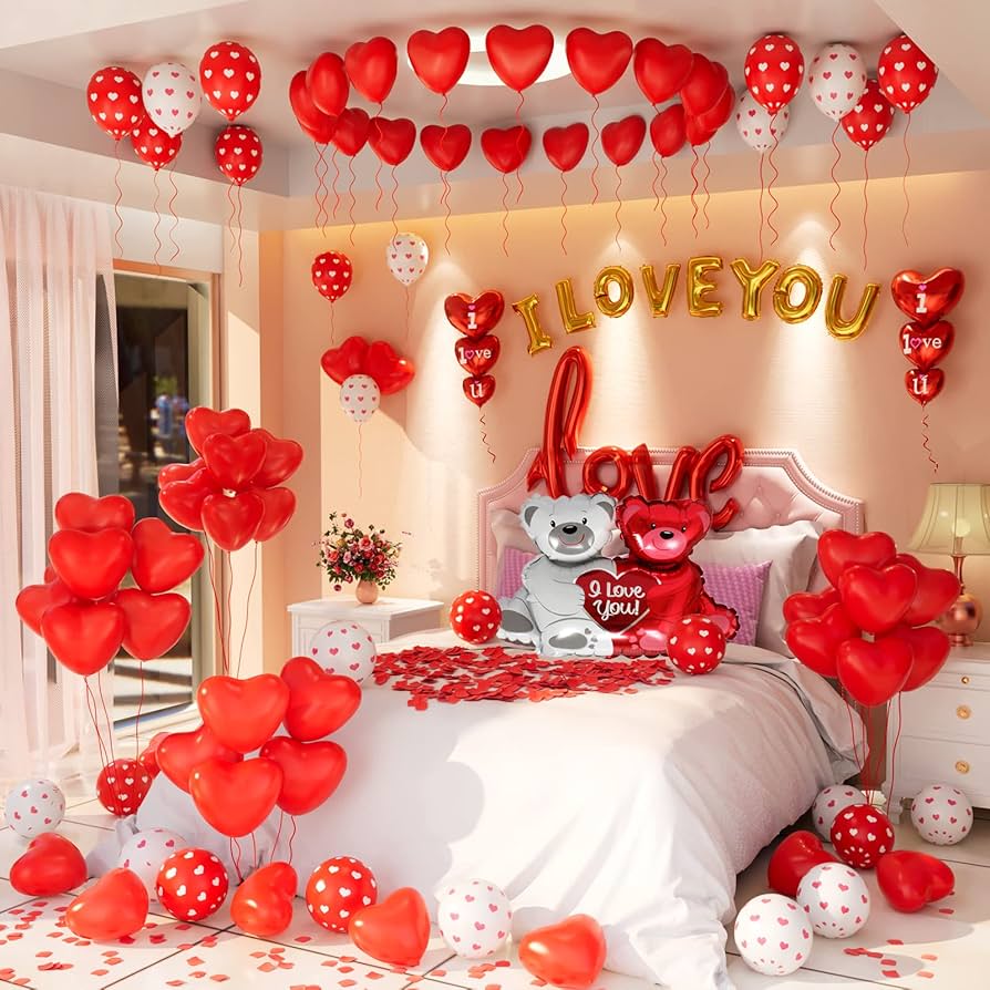 Romantic Balloon Setups: Surprise Your Loved One!