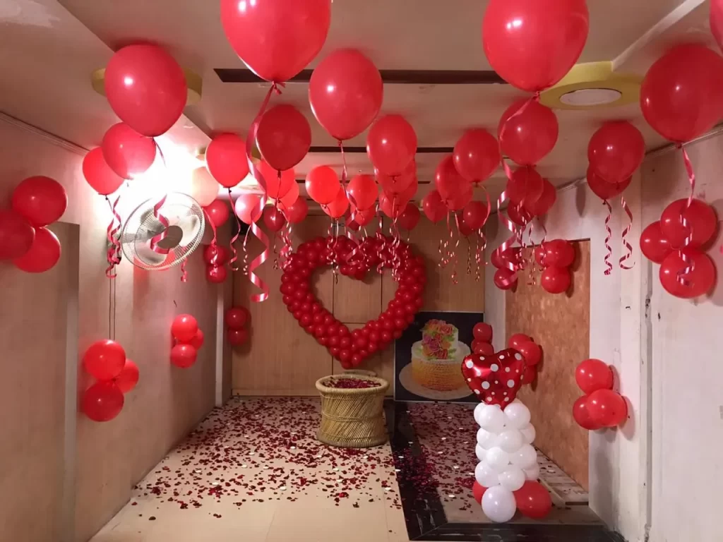 Romantic Balloon Setups: Surprise Your Loved One!