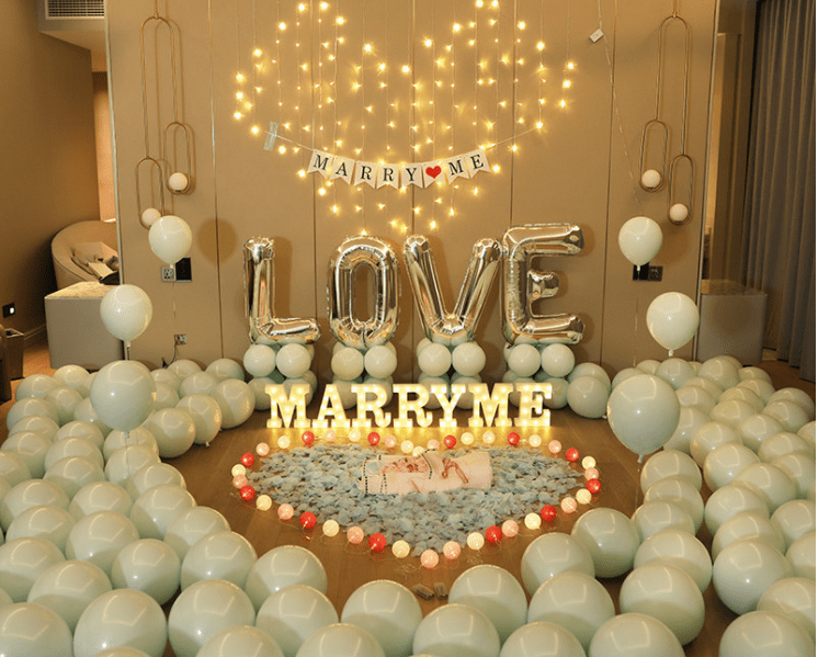 Romantic Balloon Setups: Surprise Your Loved One!