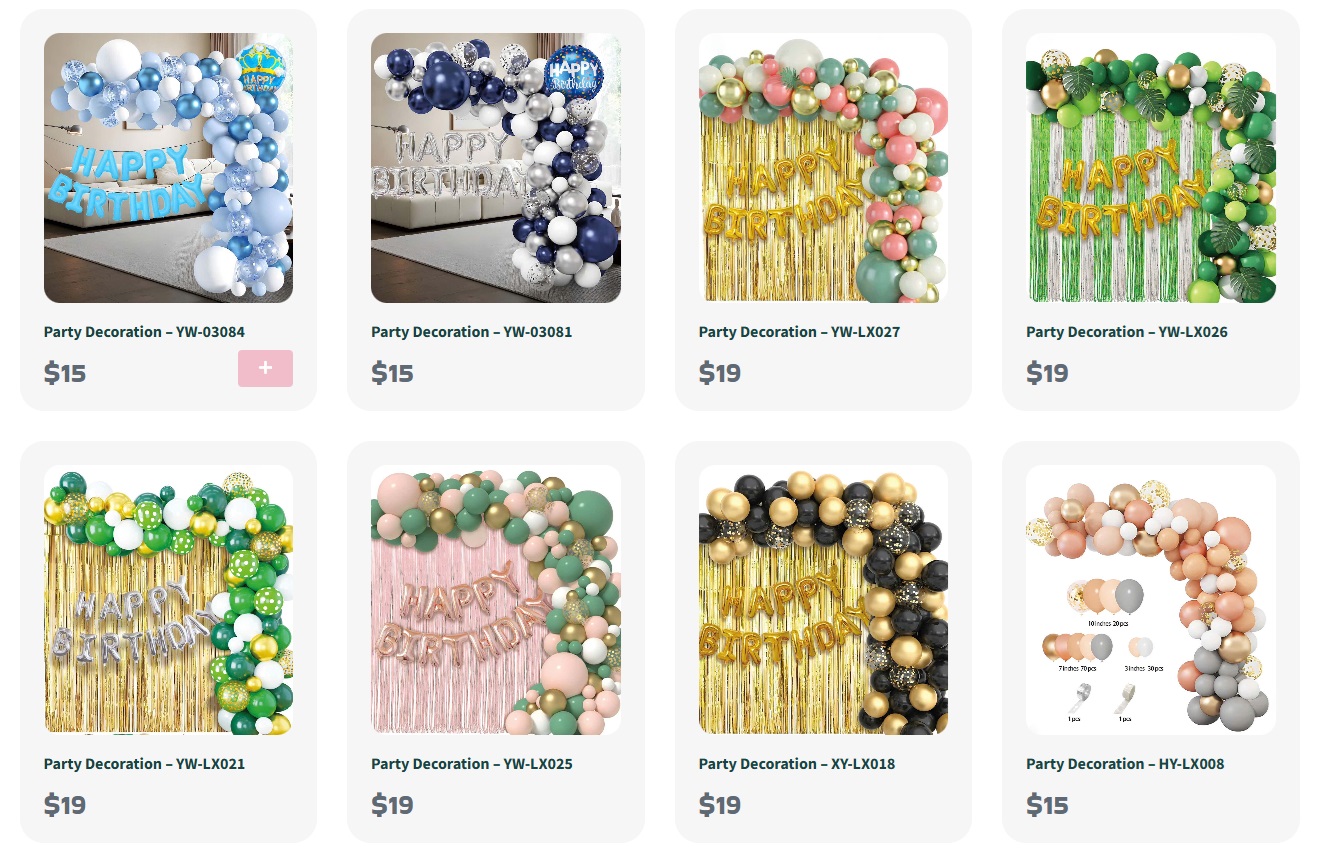 Extensive Product Range Gleam Haven: Your Trusted Partner for Wholesale Balloon Success