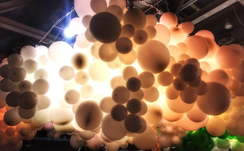 Lighting Transforms Balloon Decorations. Lighting Transforms Balloon Decorations.