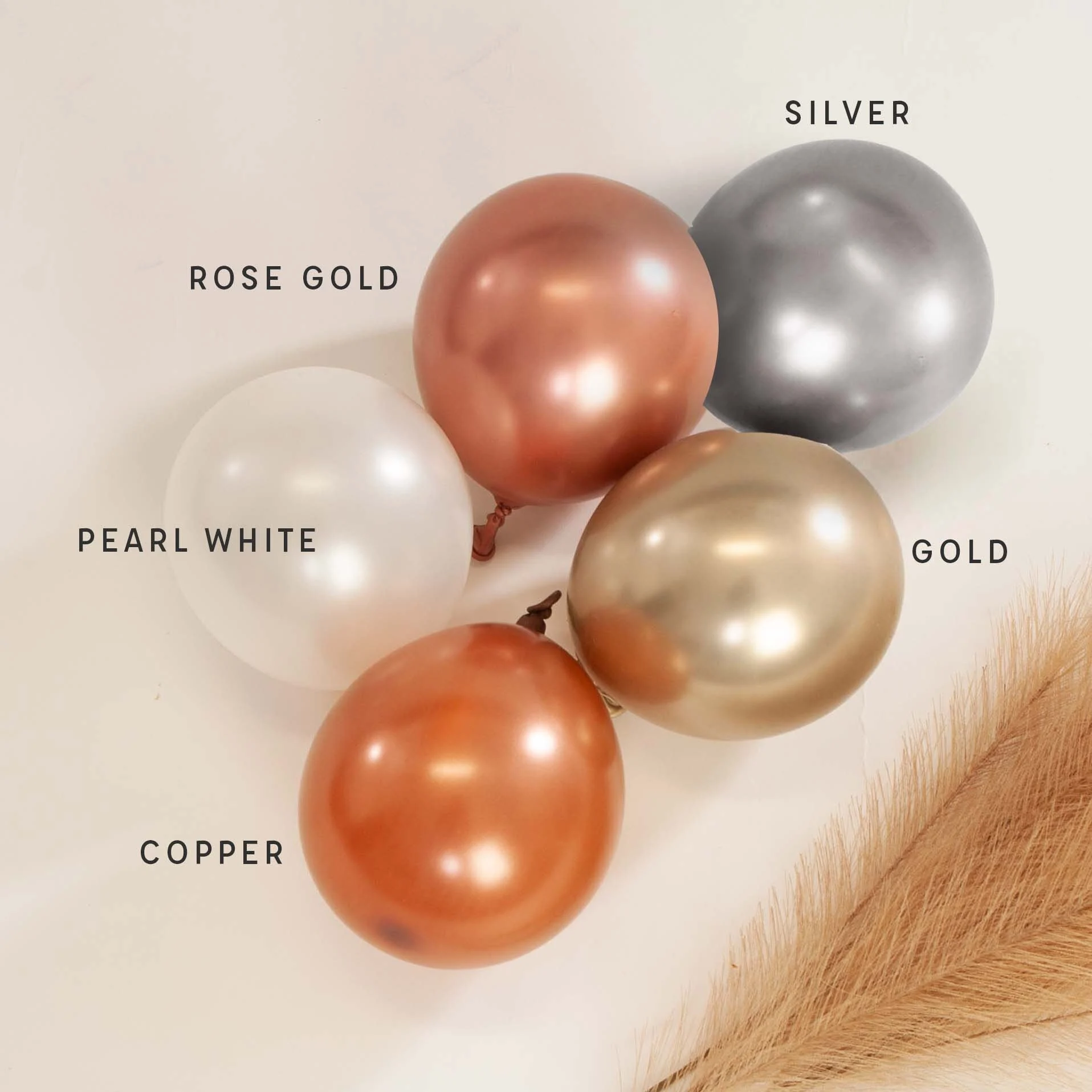 Metallic and Chrome Balloons Trends in Balloon Decor for Special Occasions