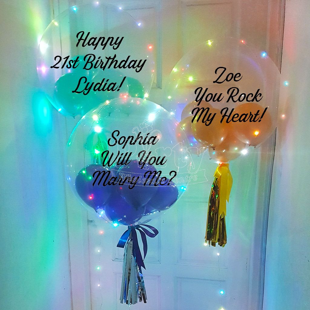 Personalized and Customized Balloons Trends in Balloon Decor for Special Occasions