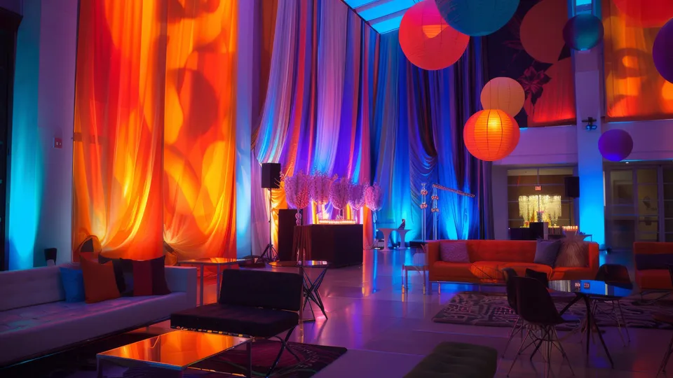 Uplighting for a Dramatic Effect Uplighting for a Dramatic Effect