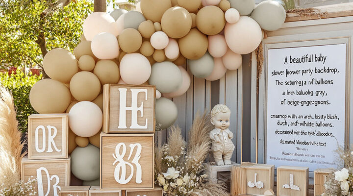 Stunning Balloon Backdrops