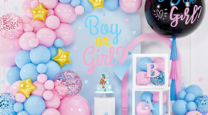 Gender Reveal Balloons: Make the Big Announcement Special!