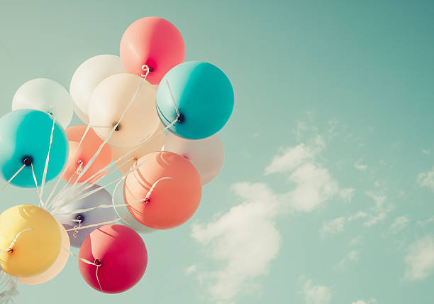 Pastel Balloons: Soft and Nostalgic Pastel Balloons: Soft and Nostalgic