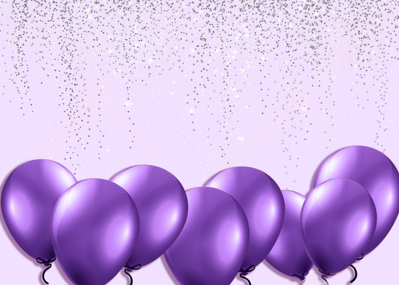 Purple balloon Purple balloon