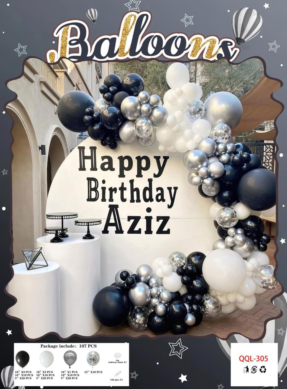 Party Decoration - QQL305