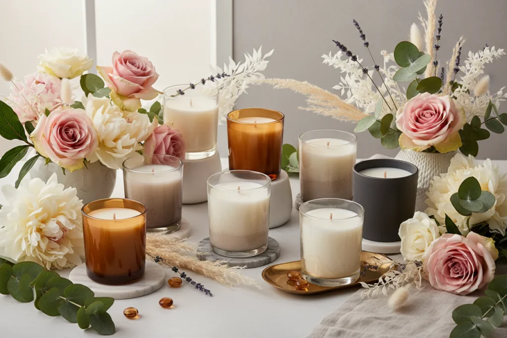 Gleam Haven scented candle trends Australia 2026 best scented candles collection in woody, coastal and botanical fragrances